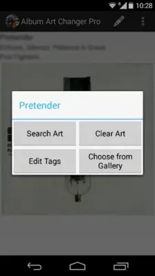 Album Art Changer android App screenshot 1